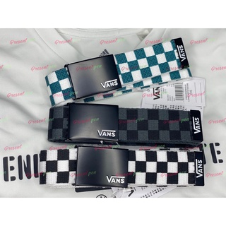 Vance Vans เข็มขัดผ้าแคนวาสสําหรับผู้ชายผู้หญิง (bv196) เข็มขัด