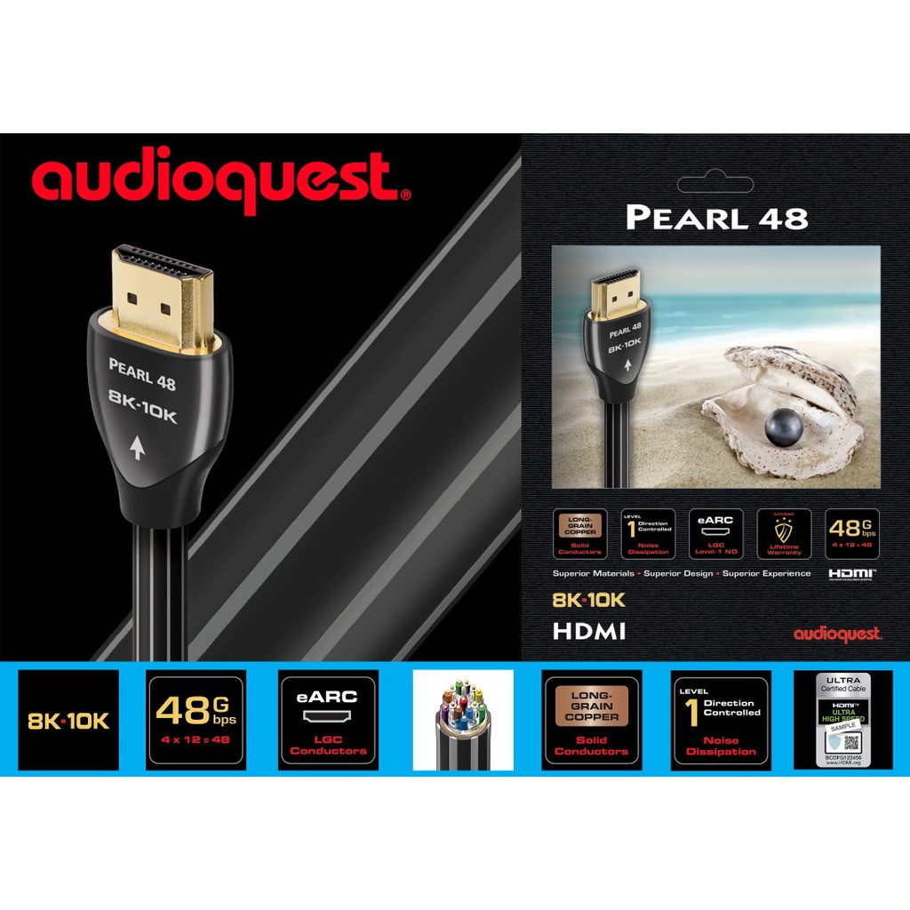 AudioQuest HDMI-Pearl 48 2.1 |