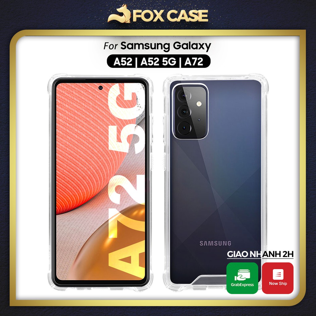 A72, Samsung A52 เคสใส กันกระแทก - เคส Fox