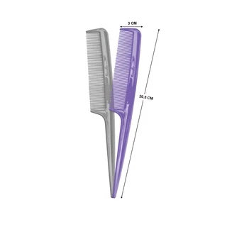 Goody หวีซี่ 00612 Rat Tail Combs - คละสี (2 ชิ้น)