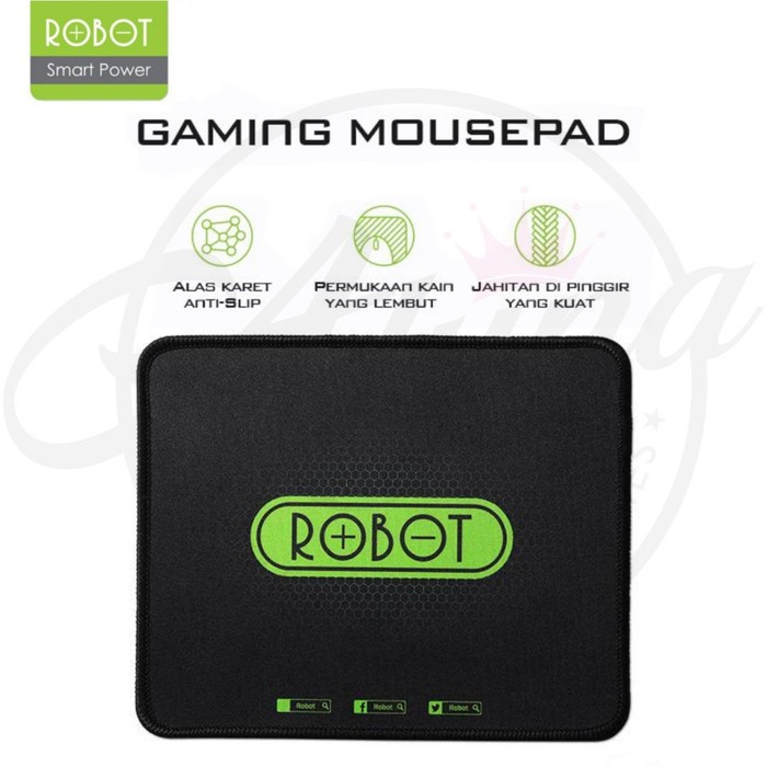 Robot MOUSEPAD RP01 ANTI-SLIP MOUSE COAT MOUSE TREATMENT