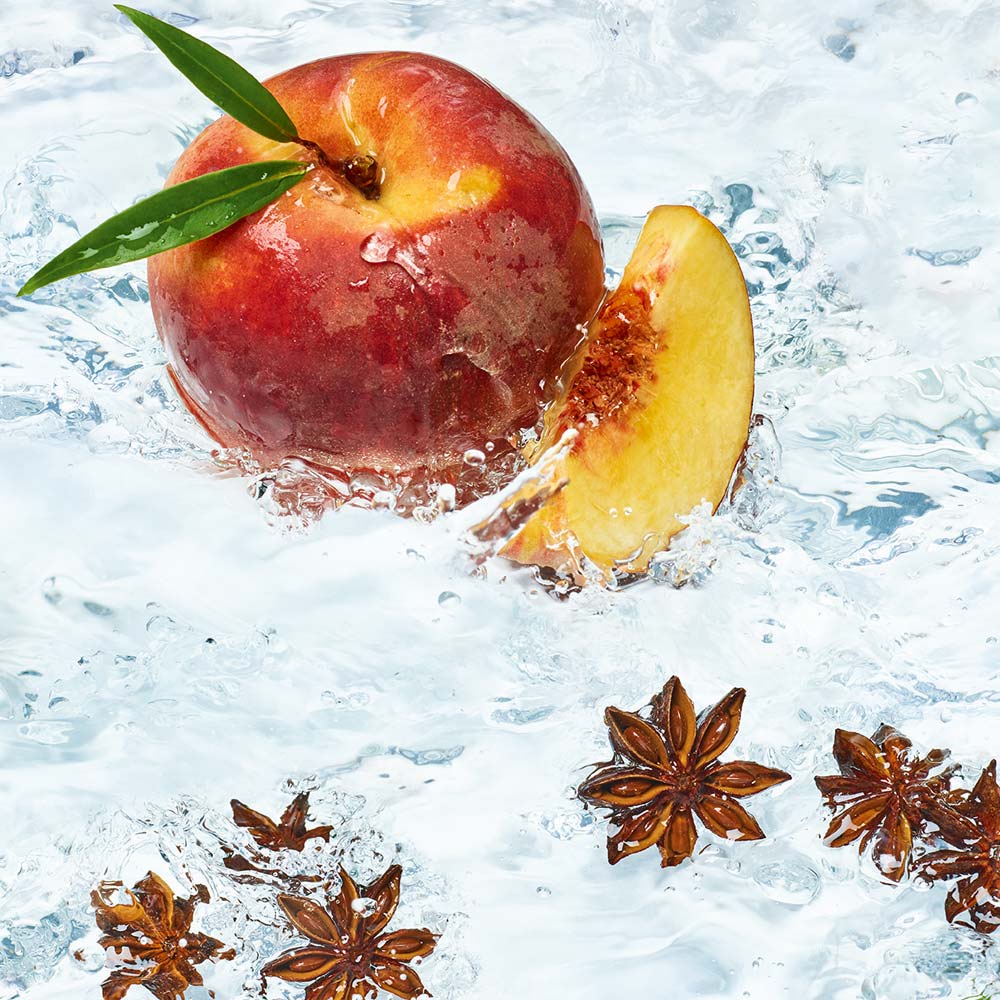 แพ็คคู่ Yves Rocher Energizing Peach Star Anise Shower Gel 400ml ...