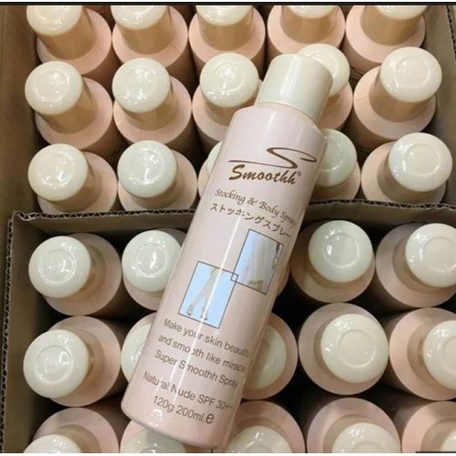 (ไม่แท้คืนเงิน) Smooth Stocking & Body Spray SPF30++ 200ml (แพคเกจใหม่)
