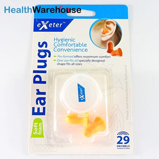 Exeter Soft Foam Ear Plugs ที่อุดหู ฟองน้ำ