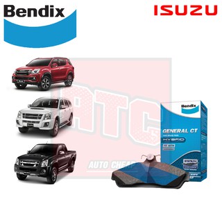 Bendix ผ้าเบรค isuzu d-max mu-7 mu-x อิซูซุ ดีแม็กซ์ มิวเซเว่น มิวเอ็กซ์ General CT