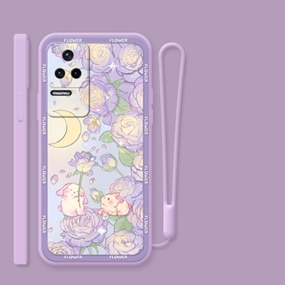 Dmy เคสซิลิโคนนิ่ม ลายกระต่าย กันกระแทก สําหรับ redmi K50 POCO F4 K40 gaming 9T 9A 9C 10C 9 8 10 Note 11 pro 10s 9s 7 pro K20 K30