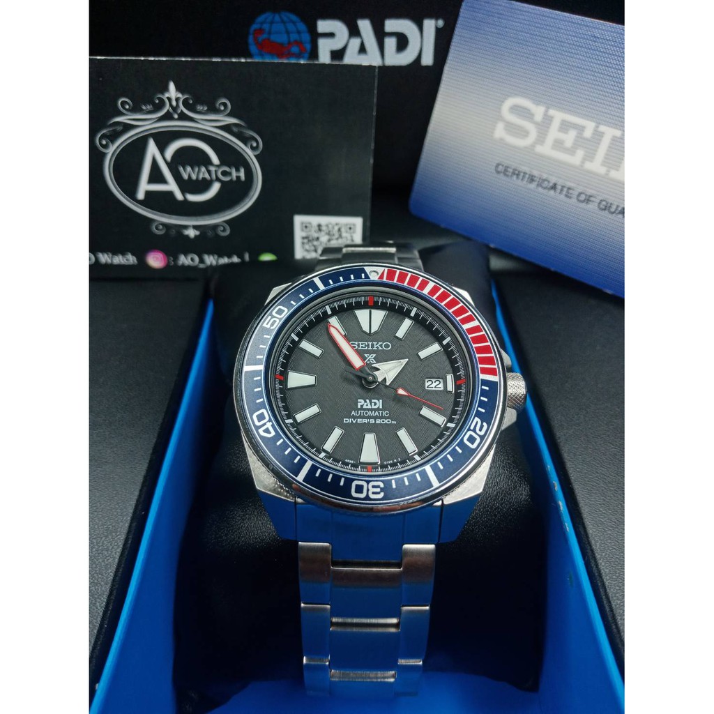 SEIKO PROSPEX SAMURAI PADI รุ่น SRPB99K1