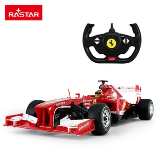 Rastar Ferrari 1:12 F1 โมเดลรถแข่งไฟฟ้า ควบคุมระยะไกล ของเล่นสําหรับเด็กผู้ชาย