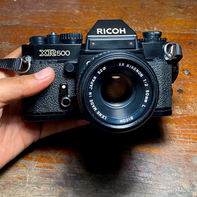 กล้องฟิล์ม Ricoh XR500 + Lens Rikenon 50mm F2
