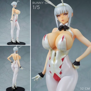 Figure ฟิกเกอร์ SkyTube Bunny Girl บันนี เกิร์ล Erika Izayoi Pearl เอริกะ อิซาโยอิ สีไข่มุก Tanned Ban Character Ban 1/5