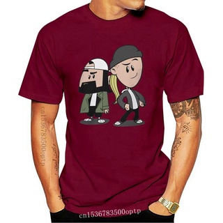 ขายดี เสื้อยืดลําลอง แขนสั้น พิมพ์ลาย Jay And Silent Bob DKaeae67KNpbfl49 สําหรับผู้ชาย