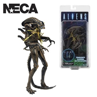 NECA Aliens - Brown Battle Damaged Xenomorph Figure