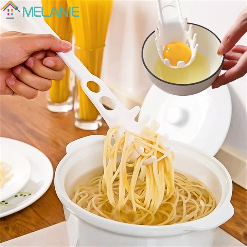 [ขายดี] ช้อนแยกไข่แดง ก๋วยเตี๋ยว ด้ามจับยาว อเนกประสงค์ สําหรับทําอาหาร