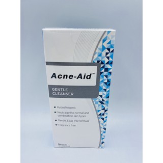 Acne-Aid Gentle Cleanser แอคเน่-เอด เจนเทิ่ล คลีนเซอร์ สำหรับผิวบอบบาง ขนาด 150 ml.