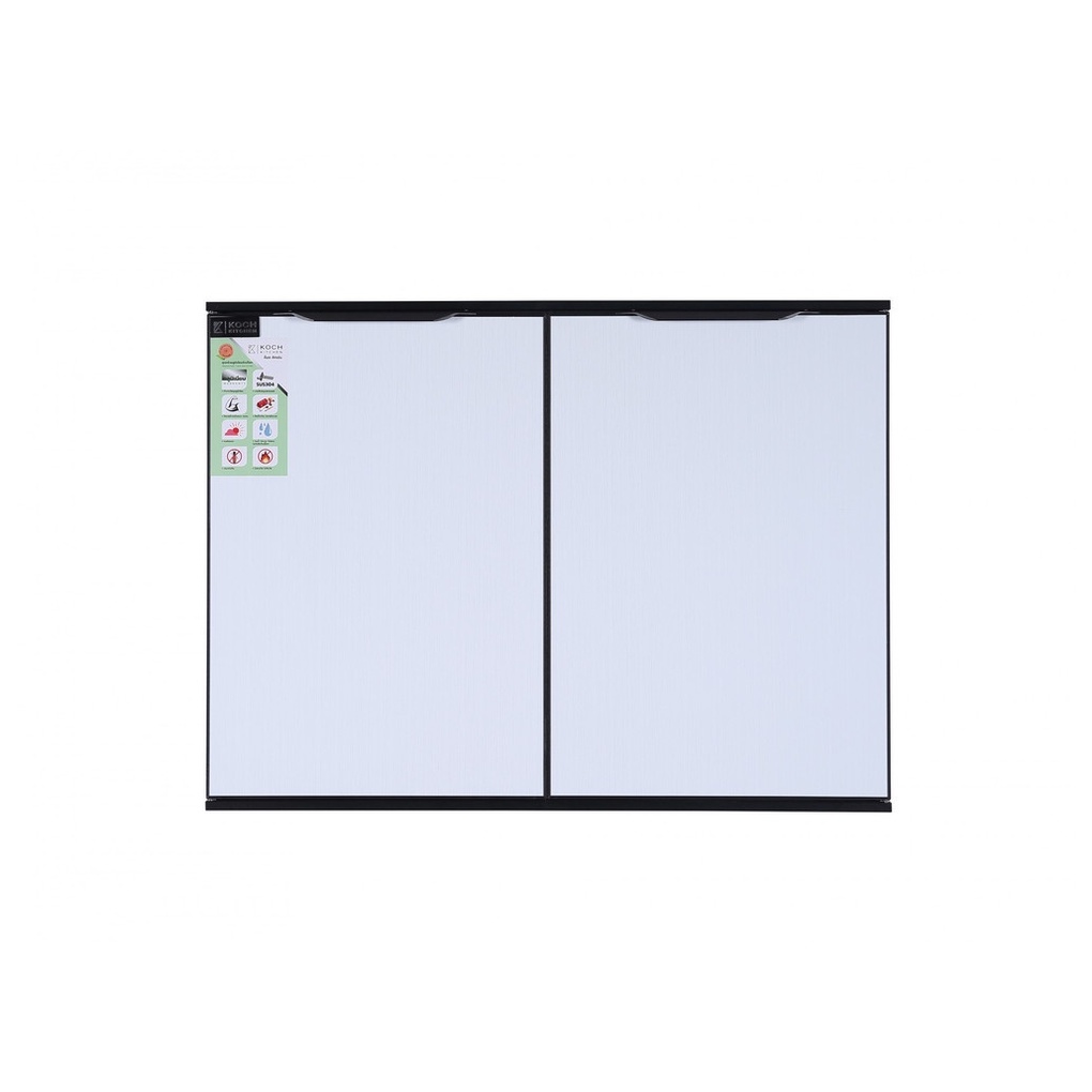 GlobalHouse KOCH KITCHEN บานซิงค์คู่ใต้เตาแก๊ส 84x52.5 ซม. WHITE PURO-SDG สีขาว สินค้าของแท้คุณภาพดี