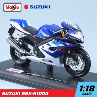 รถมอเตอร์ไซค์ 1:18 Suzuki GSX-R1000 [Maisto]