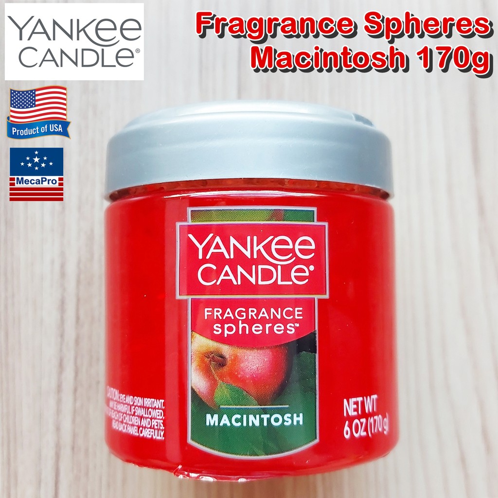 Yankee Candle® Fragrance Spheres Macintosh 170g น้ำหอม ปรับอากาศ ภายในบ้าน ห้องนอน ตู้เสื้อผ้า ห้องน้ำ