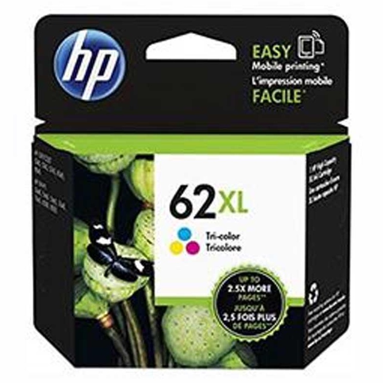 HP INK 62XL TRI COLOR Model C2P07AHP 62XL TRI COLOR INK CARTRIDGES   9fa178ef98a55fedce66d02f797e4147