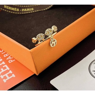 แหวน hermes ฟรีไซส์พร้อมถุงpvc