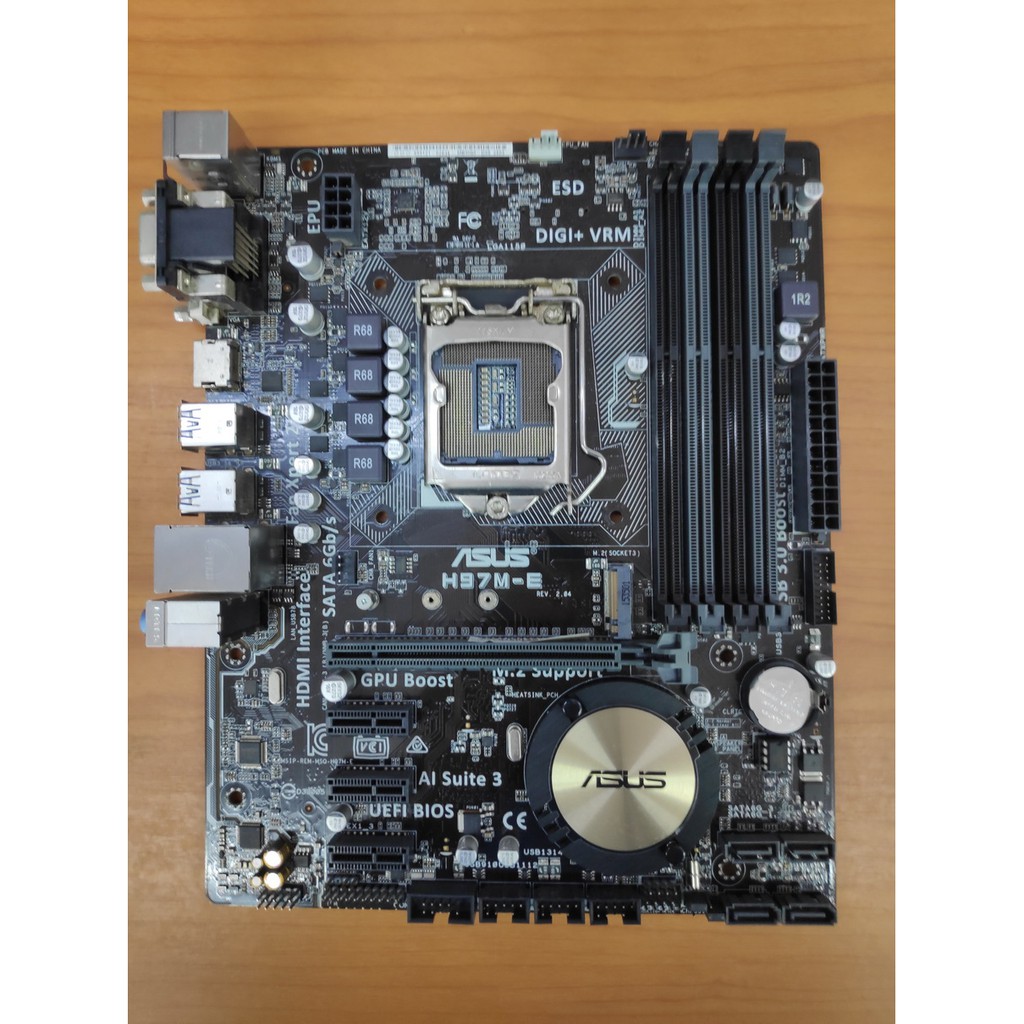 MAINBOARD (เมนบอร์ด) 1150 ASUS H97M-E มือสอง