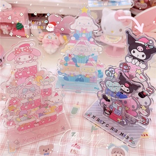 Sanrio Kuromi Melody สแตนดี้อะคริลิค ขนาด 15 ซม. สําหรับตกแต่งเค้กคริสต์มาส