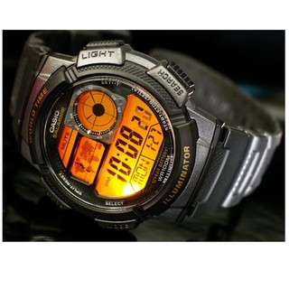 Casio Sport นาฬิกาข้อมือผู้ชายสายเรซิ่น รุ่น AE-1000W-1B