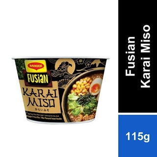 บะหมี่กึ่งสำเร็จรูป Maggi Fusian Karai Miso 115g