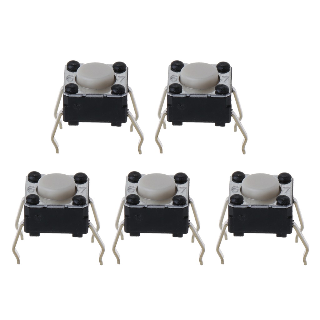 5Pcs Mouse Micro Switch for Logitech M185 M215 G300 G402 G602 M570 6x6x4.3mm