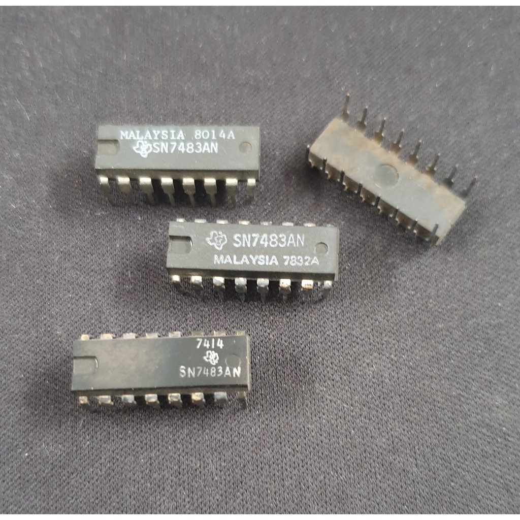 IC SN7483AN SN 7483 AN 4-BIT Binary Full Adders พร้อมพกพารวดเร็ว