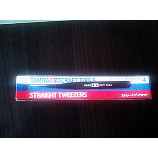 TAMIYA CRAFT TOOLS STRAIGHT TWEEZERS