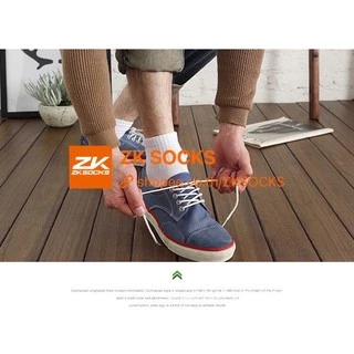 ถุงเท้าข้อกลาง ถุงเท้างานไทย คุณภาพดี พร้อมส่ง🧦 ดำ ขาว เทาZKSOCKS