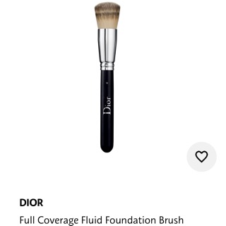 Dior full coverage foundation brush