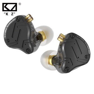 Kz ZS10 PRO X หูฟังอินเอียร์ แบบมีสาย พร้อมไมโครโฟน เทคโนโลยีไฮบริด 1DD+4BA สําหรับเล่นกีฬา