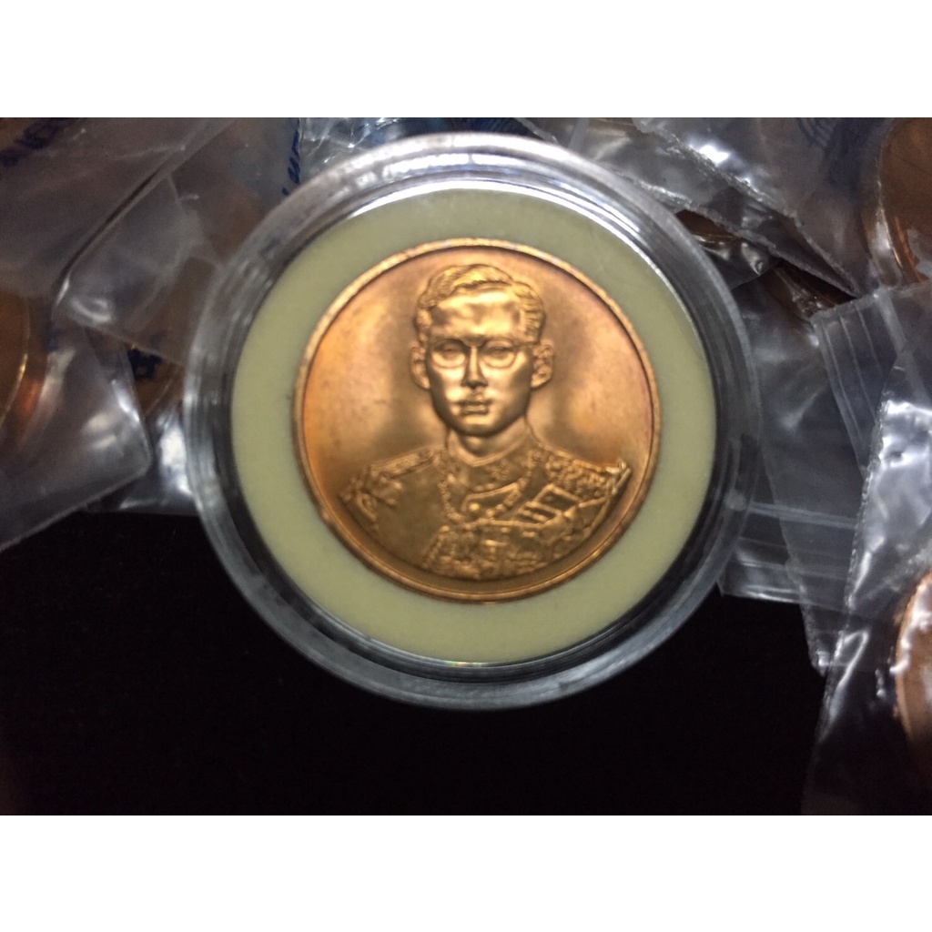 เหรียญทองแดงกาญจนา รัชกาลที่ 9 ปี 2539 สภาพ UNC ไม่ผ่านการใช้งาน พร้อมตลับ ราคาต่อ 1ชิ้น / ทองแดงกาญ