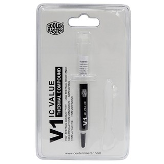 THERMAL GREASE (ซิลิโคน) COOLERMASTER IC-VALUE V1 สำหรับ CPU/GPU เย็นสุดๆ