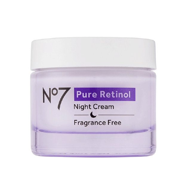No7 Pure Retinol Night Repair Cream 50 ML นัมเบอร์เซเว่น เพียว เรตินอล ไนท์ รีแพร์ ครีม 50 มล.