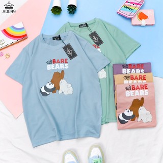 เสื้อยืดหมี bare bears