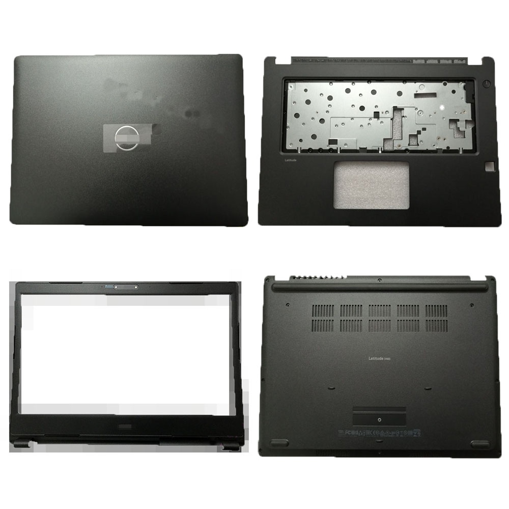 ใหม่ Dell Latitude 3480 E3480 แล็ปท็อปปกหลัง LCD/ด้านหน้า bezel/Palmrest/ด้านล่างกรณี 0FGF25 0K5M17 