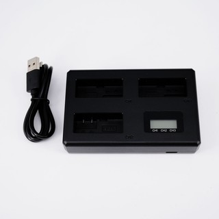 LCD DIGITAL TRIPLE CHARGER FOR CANON LP-E8 (1505)