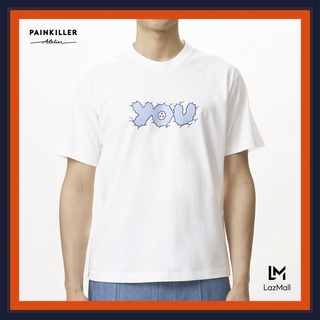 HH (PAINKILLER) YOU SKY T-shirt / เสื้อยืดผู้ชาย เสื้อแขนสั้นชาย เสื้อผ้าผู้ชาย เพนคิลเลอร์  SS21 cotton