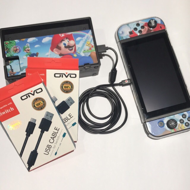 OIVO สายชาร์จ USB Nintendo Switch (USB Cable for Nintendo Switch)(สาย USB Switch)(OIVO Nintendo Switch USB Type-C Cable)