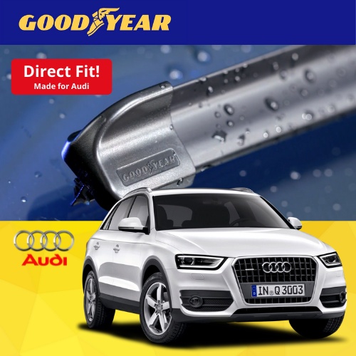 Goodyear Wiper Audi AQ3 Q5 (ชุดที่ปัดน้ําฝน 2 ชิ้น) รุ่นเฉพาะ Fit