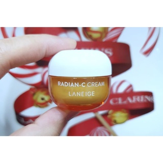 ครีมบำรุงผิวหน้า ลดเลือนจุดด่างดำ แท้💯%Laneige Radian-C Cream 10ml.