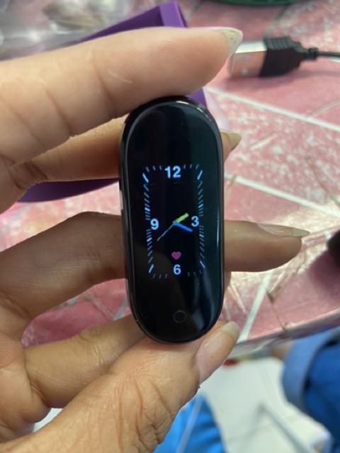 โทรออกรับสายได้ M5 Smart Watch Band นาฬิกาวัดชีพจร ความดัน ...