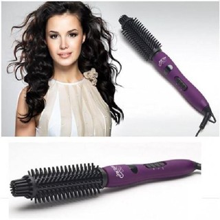 Brush iron 4in1  Ceram  Styler ทำหนีบตรง ม้วนลอน วอลลุ่ม ปลายงุ้ม ผมเงา