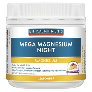 Ethical Nutrients Mega Magnesium Night 126g