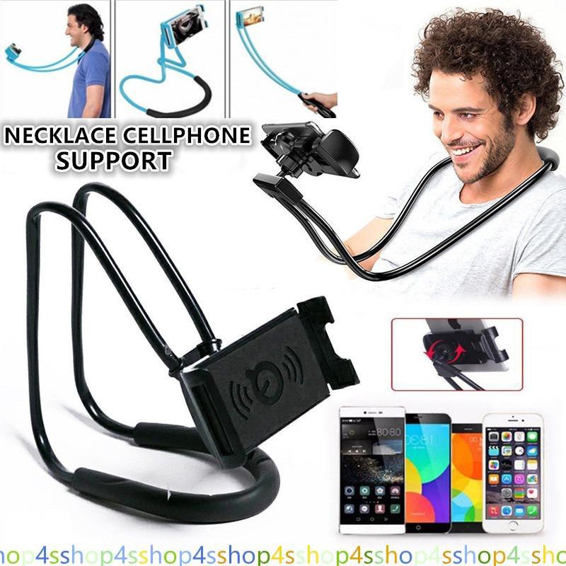 ส่งด่วนๆ Necklace Cell Phone Support ตัวจับมือถือยืดได้ ตั้งได้ คล้องคอได้