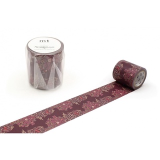 mt masking tape Morris &amp; Co. Blackthorn (MTWILL27) / เทปตกแต่งวาชิ ลาย Morris &amp; Co. Blackthorn แบรนด์ mt masking tape ปร