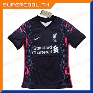 Liverpool 2021/22 Training Player grade เสื้อซ้อมลิเวอร์พูล Black pink