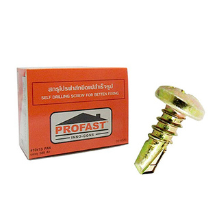 ✨นาทีทอง✨ PROFAST สกรูยึดแปสำเร็จ รุ่น PF-TEKS10X13PAN (แพ็ค 500 ชิ้น) Nails, Screws &amp; Fasteners